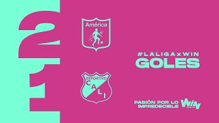 América vs Cali goles  Liga Femenina BetPlay Dimayor 2024  Cuadrangulares  Fecha 2 [upl. by Tomlinson920]