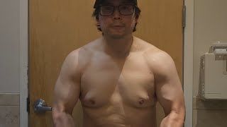 Weightloss Day 128 Chest amp side delts [upl. by Hugibert]