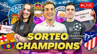 SORTEO de OCTAVOS de CHAMPIONS LEAGUE EN DIRECTO [upl. by Omarr123]