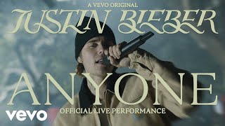 Justin Bieber  Anyone Official Live Performance  Vevo [upl. by Martinson]