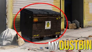 myDustbin  Access all trash cans on your map ESXQB  FiveM Script Showcase [upl. by Otreblide957]