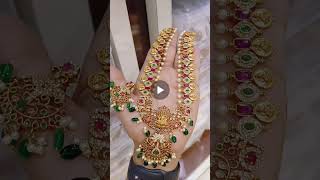 9866566398 whatsapp no onegram gold jewellery [upl. by Biddick]