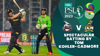 Spectacular Batting By Tom KohlerCadmore  Lahore vs Peshawar  Match 15  HBL PSL 8  MI2T [upl. by Yrneh]