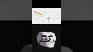 Troll Face Meme  MY LITTLE PHONY  PENCILMATION PART  351 shorts trollface pencilmation [upl. by Kho527]