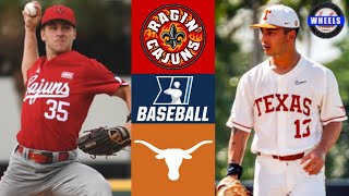 Louisiana vs Texas  Coral Gables Regional Opening Round  2023 College Baseball Highlights [upl. by Ermentrude]