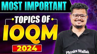 Important Topics You Should Prepare for the IOQM 2024 Exam 🤯 [upl. by Ittak]