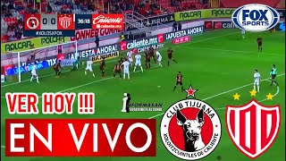 Tijuana vs Necaxa en vivo Donde ver A que hora juega TIJUANA VS NECAXA Partido Liga MX J14 [upl. by Harp]