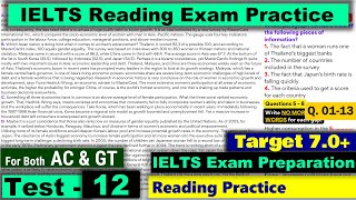 IELTS Reading Practice Test 2023 with Answers Real Exam  12 [upl. by Herm]