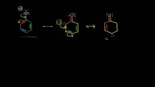 Resonance structures for benzene and the phenoxide anion  Organic chemistry  Khan Academy [upl. by Aniweta]