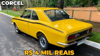 FORD CORCEL 1 À VENDA POR APENAS 4 MIL REAIS [upl. by Seppala631]