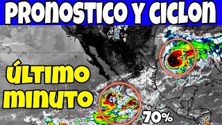 🌧️ ESTE CICLON VIENE HACIA MEXICO Alerta BCS [upl. by Surdna297]