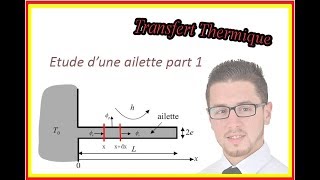 Etude dune ailette part 1  Transfert Thermique [upl. by Gintz959]