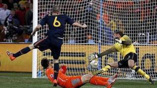 Spain 2010 World Cup Champions Defeat Netherlands 10 on Iniesta Goal in Extra Time  JRSportBrief [upl. by Tiduj]