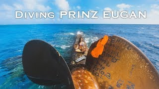 German Cruiser Prinz Eugen  Diving Kwajalein pt 2 [upl. by Aisanat992]