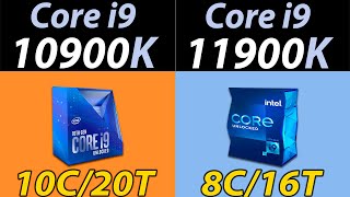 i910900K Vs i911900K  How Much Performance Difference [upl. by Airitak]