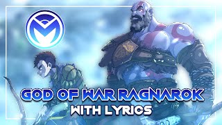 God of War Ragnarok Theme  With Lyrics by Man on the Internet ft jaxtharp and EmilyGoVO [upl. by Ynehpets]