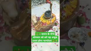 🔱🙏सावन के चौथे सोमवार को करे यह महा उपाय शिव जी होंगे अती प्रसन्न🙏🔱viralvideo shortfeed 🔱🙏🙏👍👍 [upl. by Norted309]