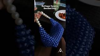 Bottega Veneta Beaded Bag  anomaa crystalbag pearlbag beadedbag bottegavenetabag handmade [upl. by Weixel]