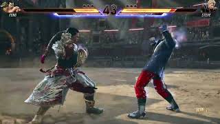 Tekken 8  DreadPrince Feng Wei Death Traps Done in Real Hype Match [upl. by Neirod]