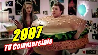 2000s Commercial Compilation 21  HalfHour of 2007 TV Commercials [upl. by Nennek872]