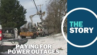 After big rate hike PGE customers may also be on the hook for winter storm power restoration work [upl. by Damal]