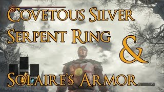 Dark Souls 3  Covetous Silver Serpent Ring Estus Flask amp Solaires Armor Location [upl. by Vanna]