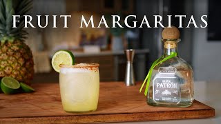 Best Margarita Recipes At Home  Fruit Margaritas  Patrón Tequila [upl. by Menedez]