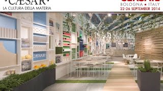 Ceramiche Caesar  stand Cersaie 2014 Made in Italy porcelain stoneware [upl. by Johppah]