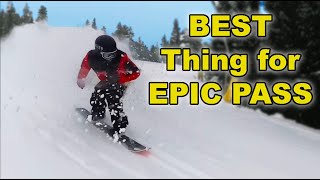 Epic Passs NEW First Tracks Ski Runs [upl. by Asserak]