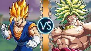 Vegetto vs Broly [upl. by Ahsita]