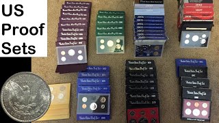 US Proof Sets Collection Know Your Coins [upl. by Anelaf]