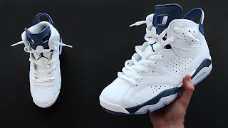 NIKE AIR JORDAN 6 LOOSE LACE STYLE  JORDAN 6 lace up [upl. by Russi]