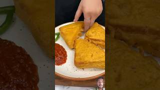 bred pakoda new recipe food indianbread recipe cooking egg foodie streetfood asmr shorts [upl. by Cardwell778]