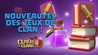 MISE A JOUR MARS 2018  Nouveautés des jeux de clans sur Clash of Clans Fr [upl. by Rinna244]