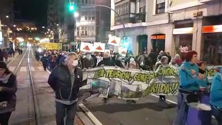 Manifestación en Bilbao para pedir acciones contra el cambio climático [upl. by Aneelehs]