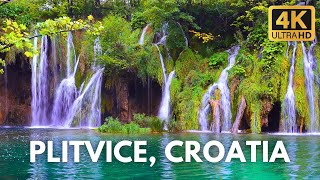 Plitvice Lakes National Park  Croatia  4K [upl. by Maida]