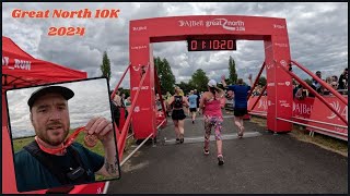 Great North 10K 2024  Event Footage [upl. by Idnal]