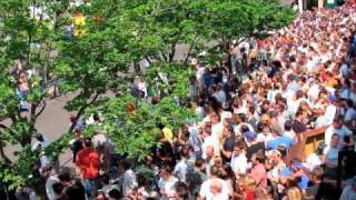 Party in Wrigley with the Chicago Cubs celebrities and fans [upl. by Canale]