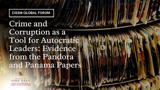 Crime and Corruption as a Tool for Autocratic Leaders Evidence from the Pandora and Panama Papers [upl. by Pump461]