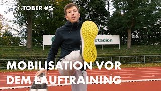 Mobilisation vor dem Lauftraining  Vlog 128 [upl. by Barcot]