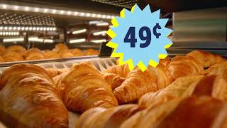 Lidl Croissant 49Cents [upl. by Akinehs]