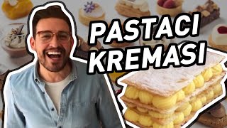 PASTACI KREMASI TARİFİ I PASTACI KREMASI NASIL YAPILIR [upl. by Rednazxela]