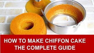 How to make chiffon cake – the complete guide [upl. by Arul]