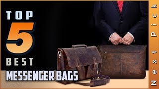 Top 5 Best Messenger Bags Review in 2023 [upl. by Kincaid]