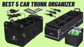 Best 5 Car Trunk Organizer 2023 Top Best 5 Car Trunk Organizer review Buying Guide [upl. by Ramo]