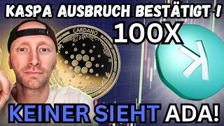 KASPA KAS COIN🔥Layer1 ALTCOIN IST ZURÜCK❗100X 2029 MÖGLICH❓CARDANO ADA BULLISHE KRYPTONEWS 2024 [upl. by Anivid399]