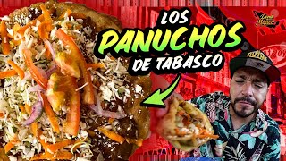 Los PANUCHOS DE TABASCO con la MEJOR Agua de HORCHATA [upl. by Euk]