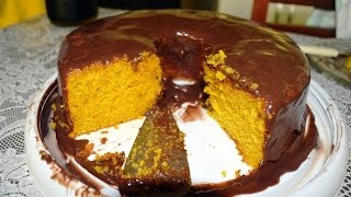 Receita Bolo de cenoura fofinho [upl. by Ahsenit]