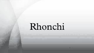 Rhonchi [upl. by Laamak]