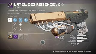 Destiny 2141 Verlorene Prophezeiung Vers 5 quotWaffe schmiedenquotquotUrteil des Reisenden 5quotHDPS4 [upl. by Leisha31]